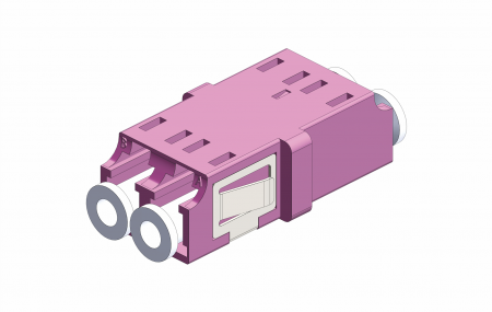 LC Duplex - SM/MM LC adaptor - Duplex